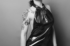 Rack Framboise / photo: Fabrice Labit / dress: Maison Catanzaro / heels: Bordello / 4