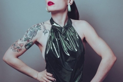 Rack Framboise / photo: Fabrice Labit / dress: Maison Catanzaro / heels: Bordello / 3