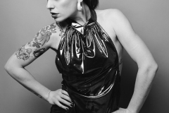 Rack Framboise / photo: Fabrice Labit / dress: Maison Catanzaro / heels: Bordello / 11