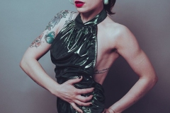 Rack Framboise / photo: Fabrice Labit / dress: Maison Catanzaro / heels: Bordello / 12