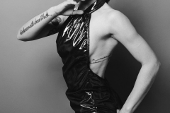 Rack Framboise / photo: Fabrice Labit / dress: Maison Catanzaro / heels: Bordello / 13