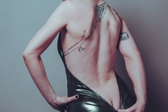 Rack Framboise / photo: Fabrice Labit / dress: Maison Catanzaro / heels: Bordello / 16