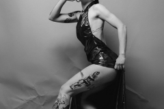 Rack Framboise / photo: Fabrice Labit / dress: Maison Catanzaro / heels: Bordello / 26