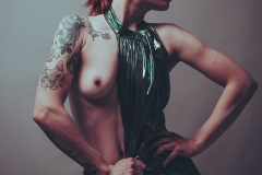 Rack Framboise / photo: Fabrice Labit / dress: Maison Catanzaro / heels: Bordello / 41