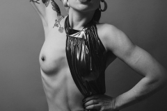 Rack Framboise / photo: Fabrice Labit / dress: Maison Catanzaro / heels: Bordello / 43