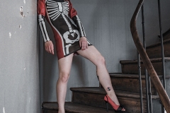 Rack Framboise / photo: Dom Secher / latex dress: Westwarbound / latex hood: Mademoiselle Ilo / Halloween Day / 27