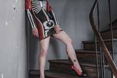 Rack Framboise / photo: Dom Secher / latex dress: Westwarbound / latex hood: Mademoiselle Ilo / Halloween Day / 28
