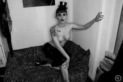 Rack Framboise / photo: Marco Helena / skirt: Honey Vanity / hat: Mademoiselle Ilo / Miss A Nu / 2