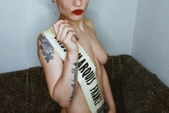 Rack Framboise / photo: Marco Helena / skirt: Honey Vanity / hat: Mademoiselle Ilo / Miss A Nu / 19