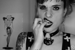 Rack Framboise / photo: Marco Helena / choker: Honey Vanity / My Punk Side / 11