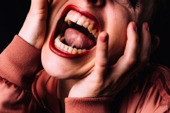 Rack Framboise / photo: La Sototgraphy / jacket: Adidas / latex dress: Mademoiselle Ilo / 9