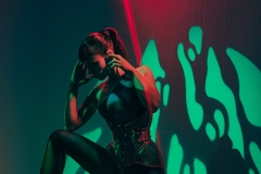 Rack Framboise / photo: Julien Rico / corset: Vanadis Couture / catsuit: Maison Close  / Vana / 7