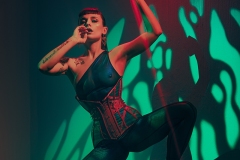 Rack Framboise / photo: Julien Rico / corset: Vanadis Couture / catsuit: Maison Close  / Vana / 13